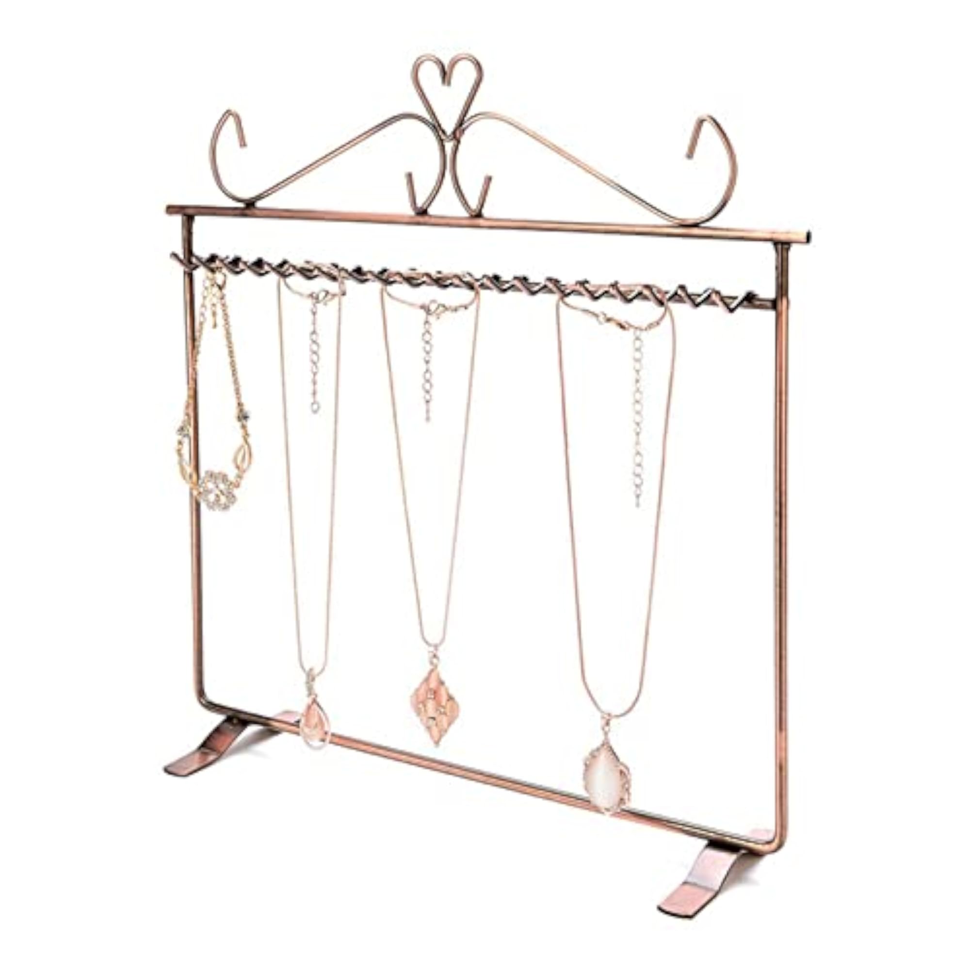 Jewelry Display Rack Holder Storage 20 Hooks Hanger